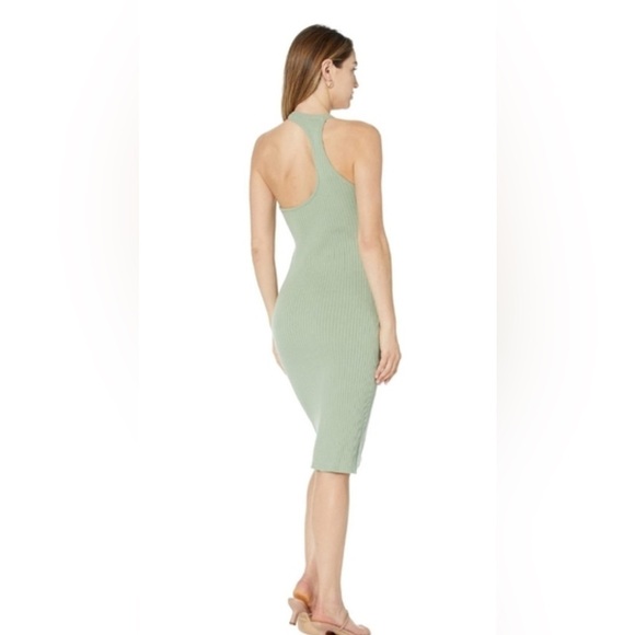Line & Dot Dresses & Skirts - Revolve Line & Dot Lori Asymmetrical Ribbed Midi Dress Size M